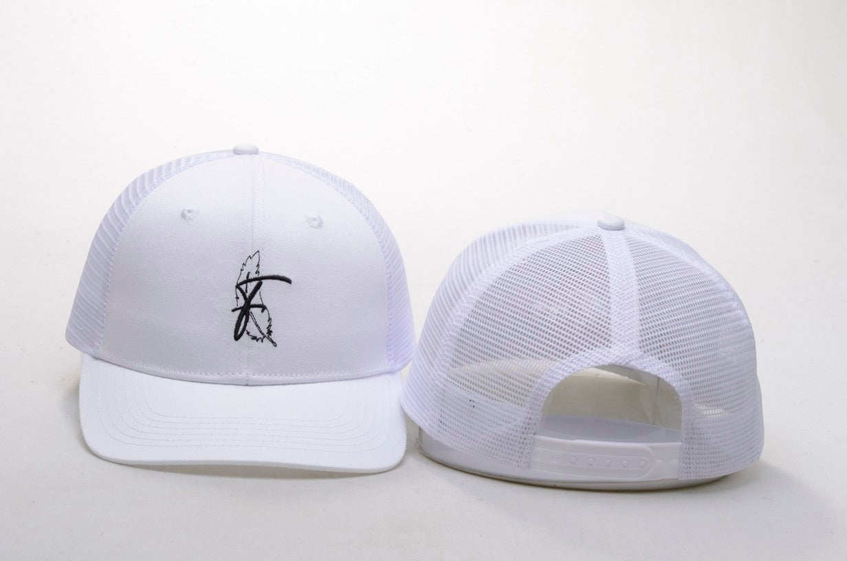 White Trucker Hat