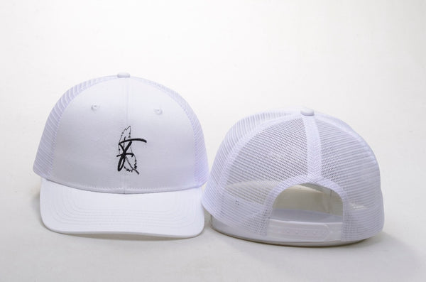 White Trucker Hat