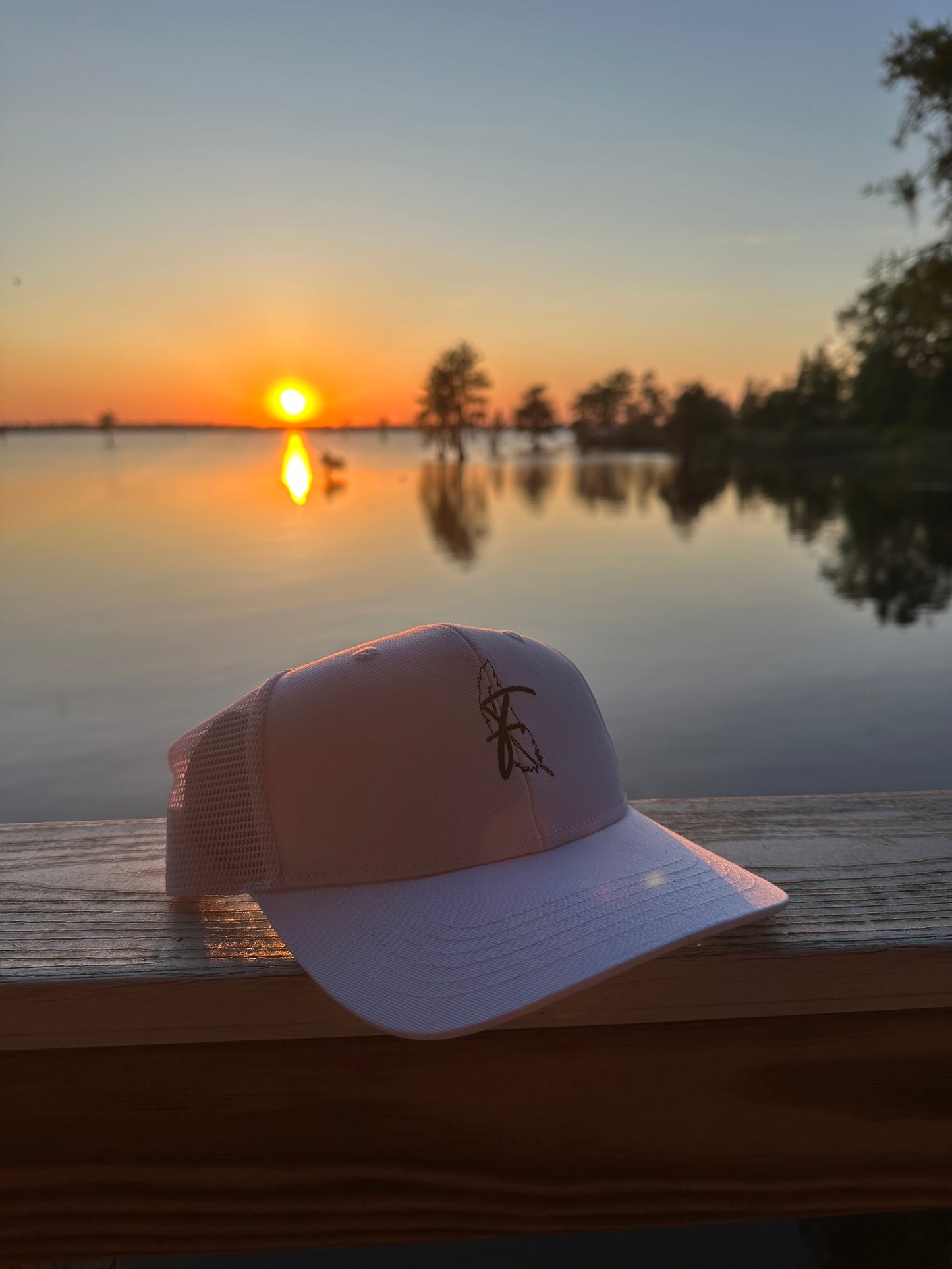 White Trucker Hat