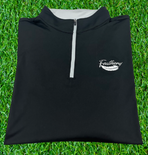 Black Current Quarter Zip