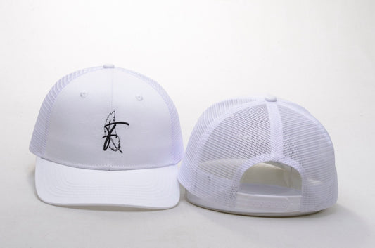 White Trucker Hat