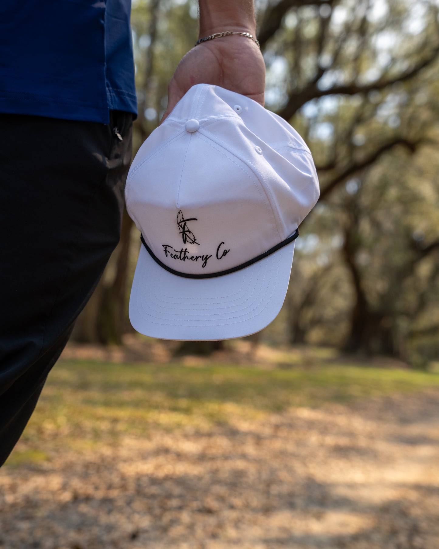 White Rope Hat