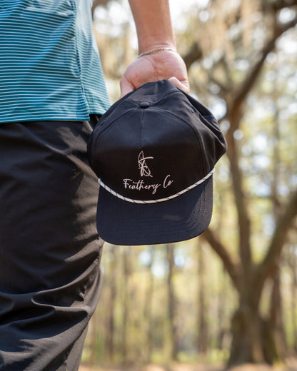 Black Rope Hat