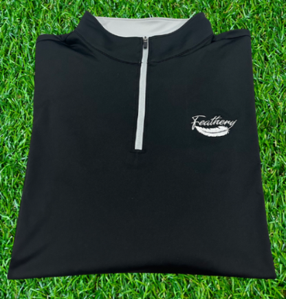Black Current Quarter Zip
