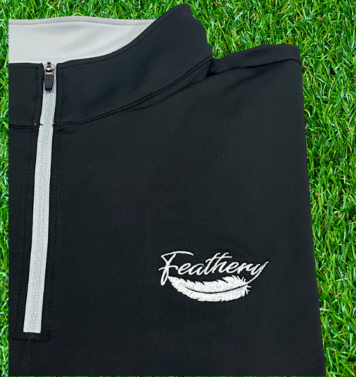 Black Current Quarter Zip